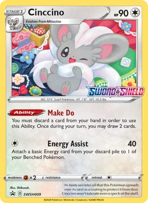 Cinccino — Black Star Promo swsh009