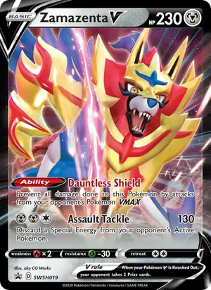 Zamazenta V — Black Star Promo swsh019