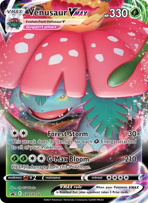 Venusaur VMAX &mdash; SWSH Black Star Promos SWSH102