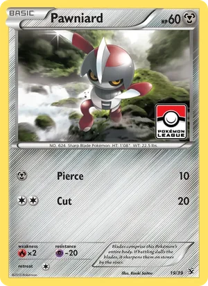Pawniard &mdash; Kalos Starter Set 19