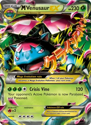M Venusaur-EX 2/146