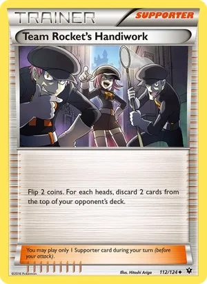 Team Rocket's Handiwork 112/124