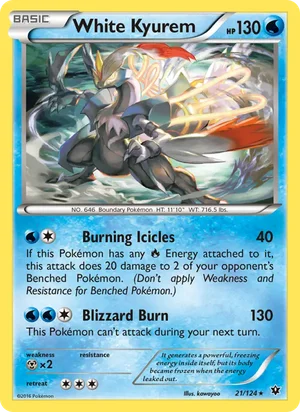 White Kyurem 21/124