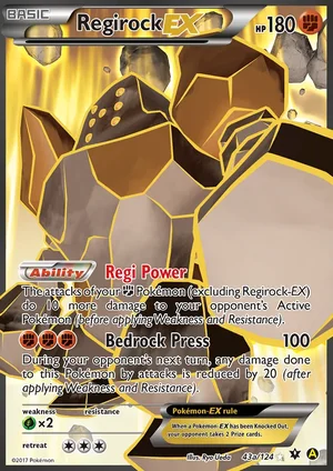 Regirock-EX 43A