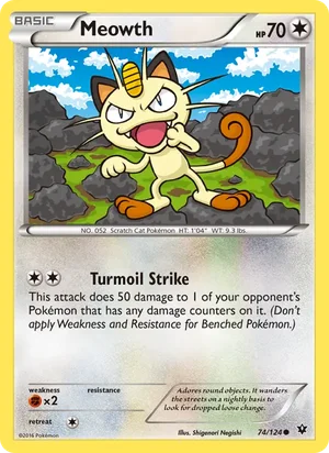 Meowth 74/124