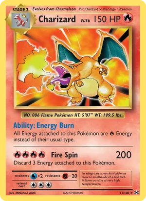 Charizard 11/108