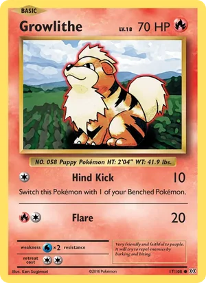 Growlithe 17/108