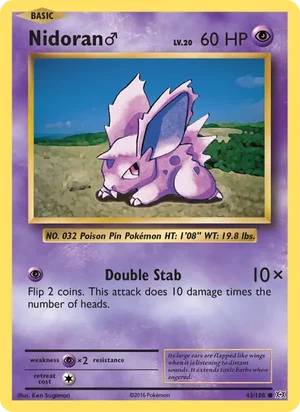 Nidoran ♂ 43/108