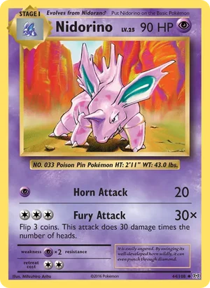 Nidorino 44/108