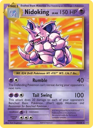 Nidoking 45/108