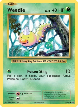 Weedle 5/108