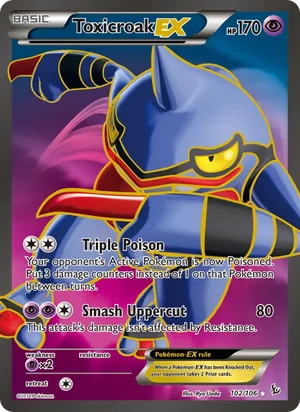 Toxicroak-EX 102/106