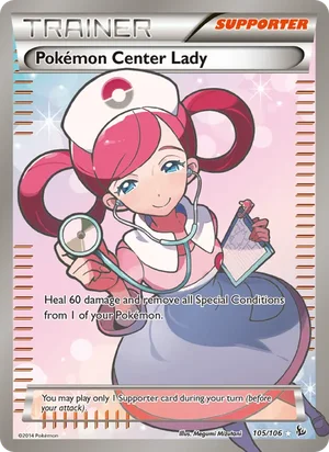 Pokémon Center Lady 105/106