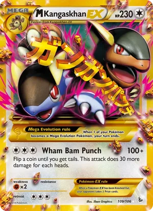 M Kangaskhan-EX 109/106