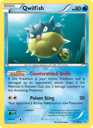 Qwilfish 21/106