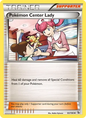 Pokémon Center Lady, Flashfire 93