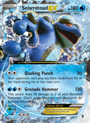 Seismitoad-EX 20/111