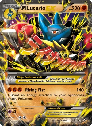 M Lucario-EX 55/111