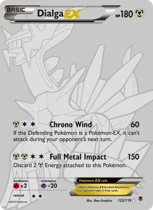 Dialga-EX 122/119