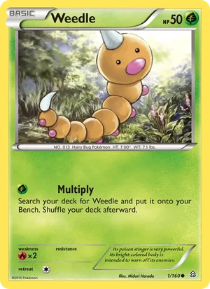 Weedle 1/160