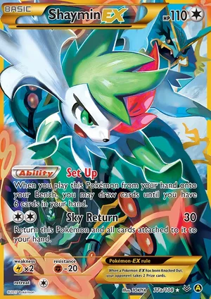 Shaymin-EX 77A
