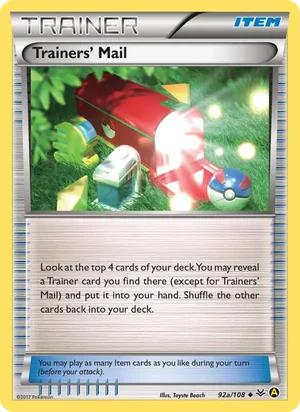 Trainers' Mail, Roaring Skies 92