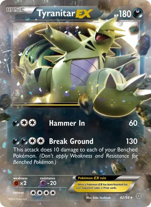 Tyranitar-EX 42/98