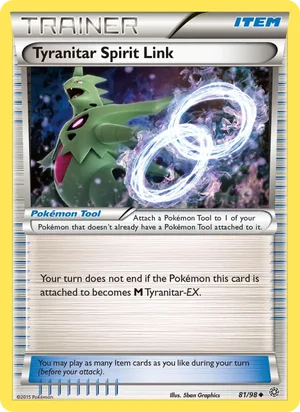 Tyranitar Spirit Link 81/98