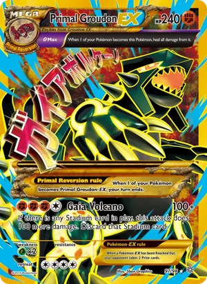 Primal Groudon-EX 97/98