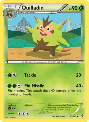 Quilladin 10/162