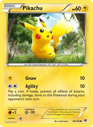 Pikachu 48/162