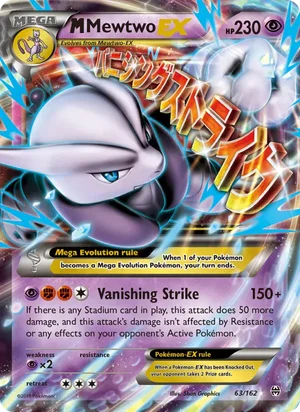 M Mewtwo-EX 63/162