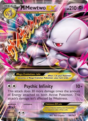 M Mewtwo-EX 64/162