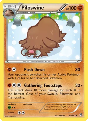 Piloswine 81/162