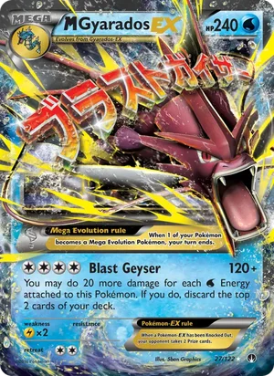 M Gyarados-EX 27/122