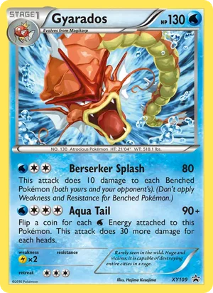 Gyarados — Black Star Promo XY109