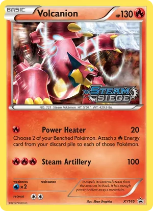 Volcanion — Black Star Promo XY145