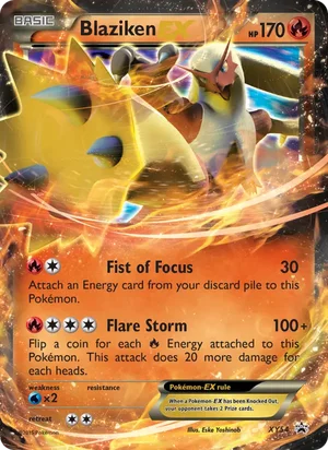 Blaziken EX &mdash; XY Black Star Promos XY54